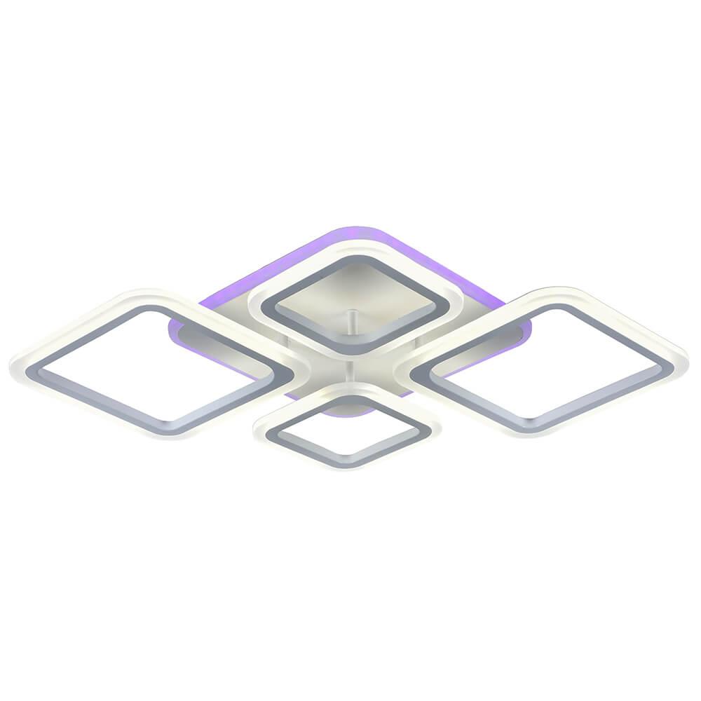 Потолочная светодиодная люстра Profit Light 8075/2+2 WHT