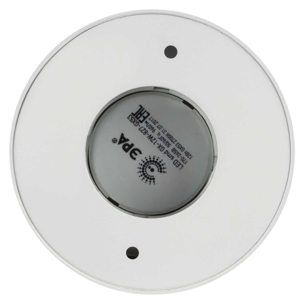 Накладной светильник ЭРА OL8 GX53 WH/SL Б0048537