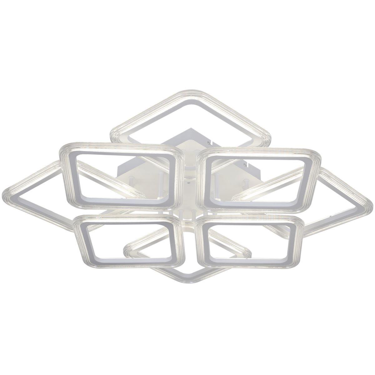 Потолочная светодиодная люстра Reluce 09826-3.3-4+4B WH