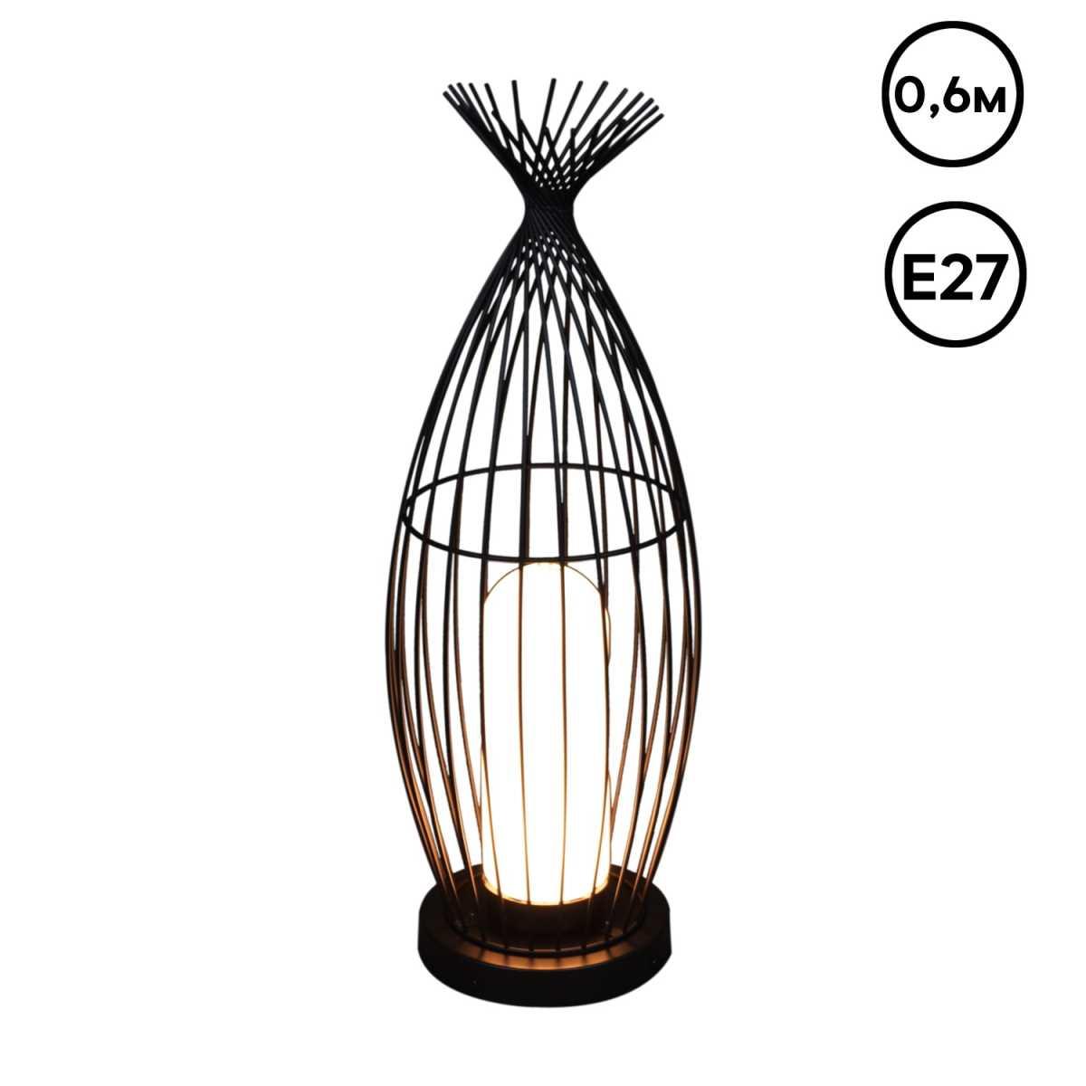 Уличный светильник Reluce 09981-0.7-001JH 0.6M E27 BK RLOS