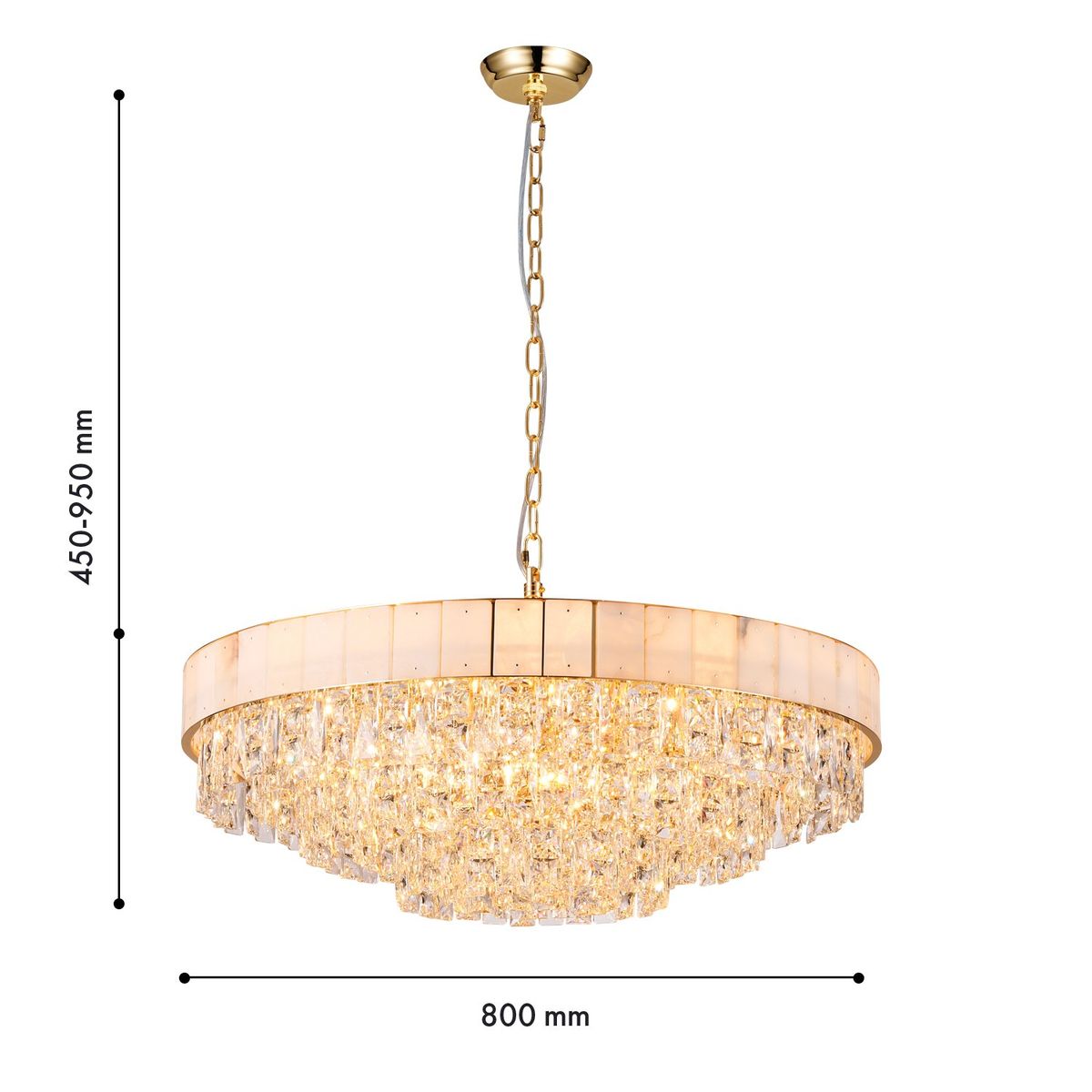 Подвесная люстра Favourite Raffinato 4783-28P