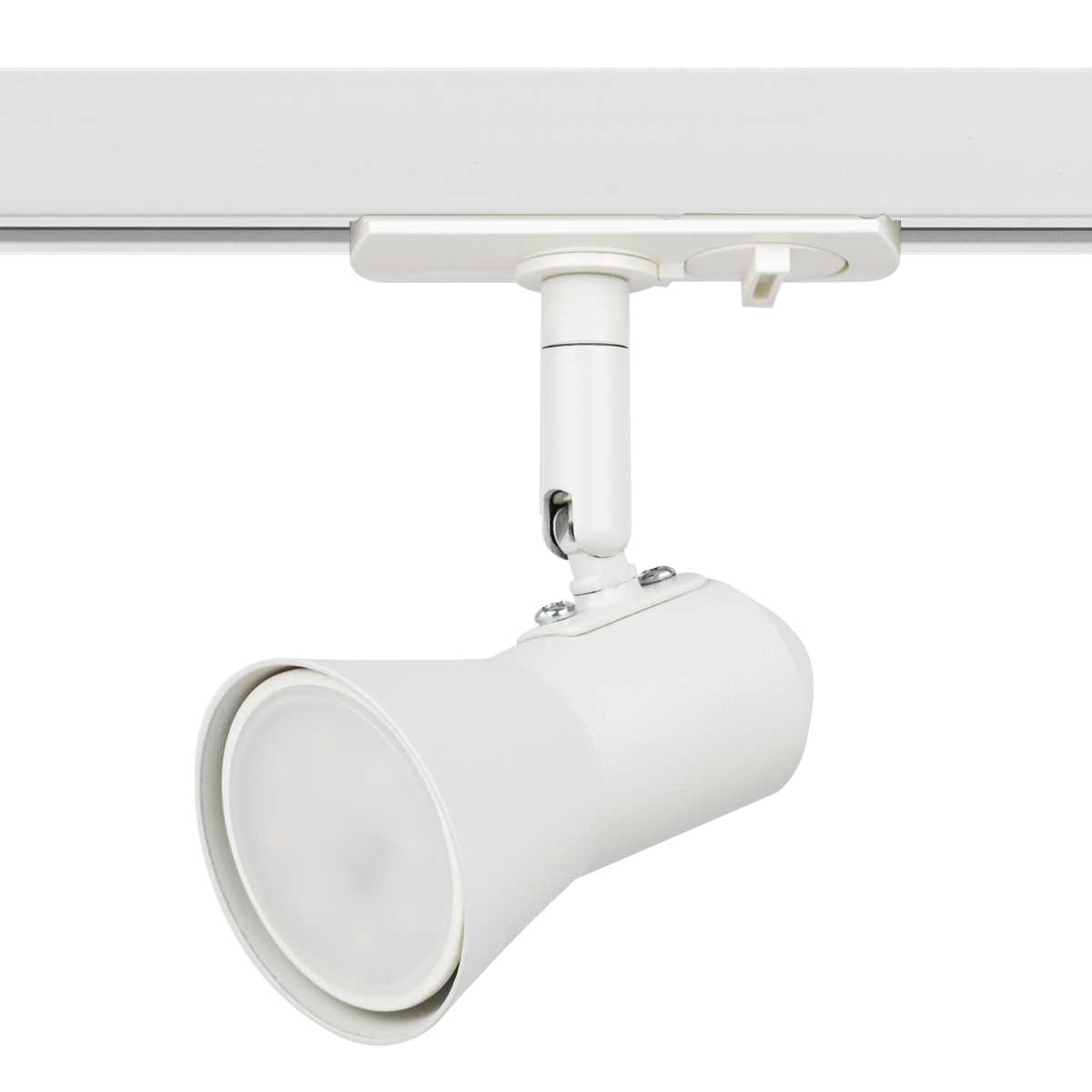 Трековый светильник однофазный ЭРА Taper TR37-GU10 WH Б0053303