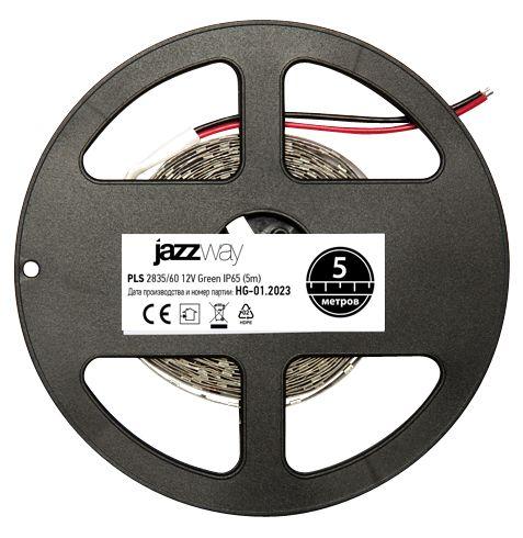 Светодиодная влагозащищенная лента Jazzway 6W/m 60Led/m 2835SMD зеленый 5M 2858993
