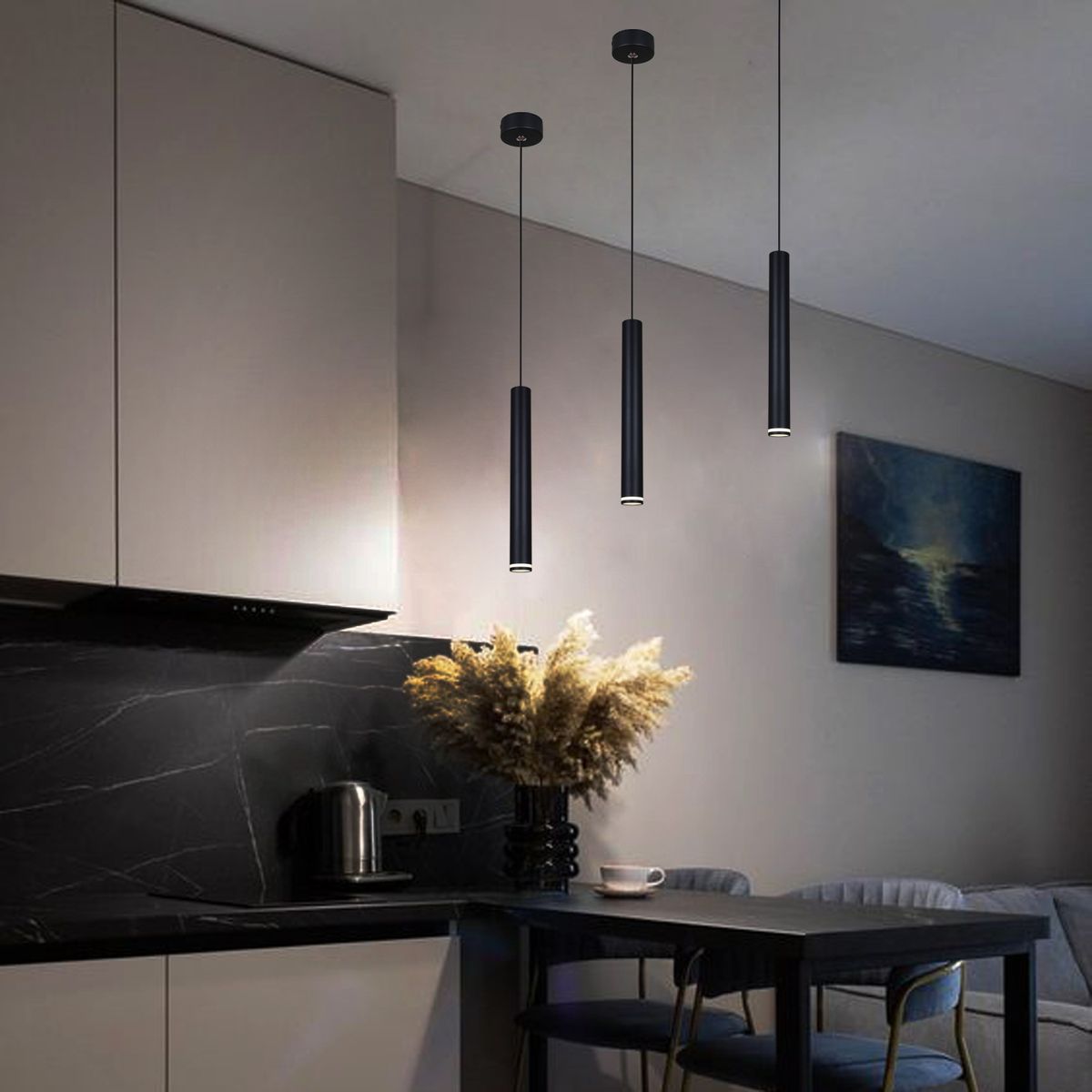 Подвесной светодиодный светильник Reluce 16031-0.9-001IL LED5W BK