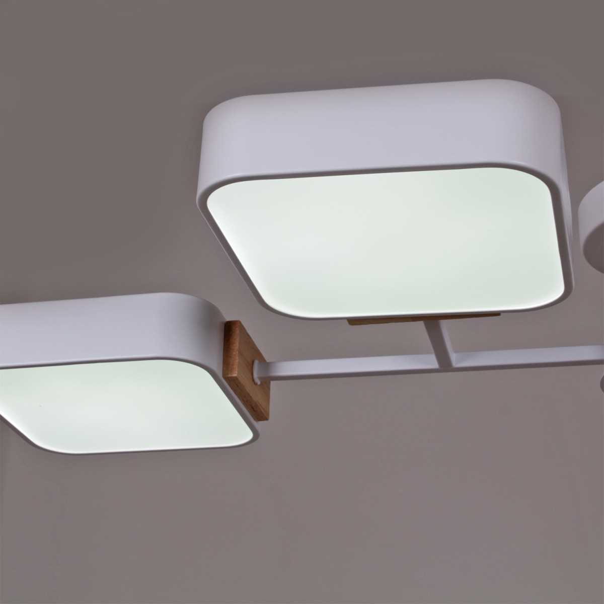 Светильник потолочный Reluce 03363-0.3-04 WH+WOOD