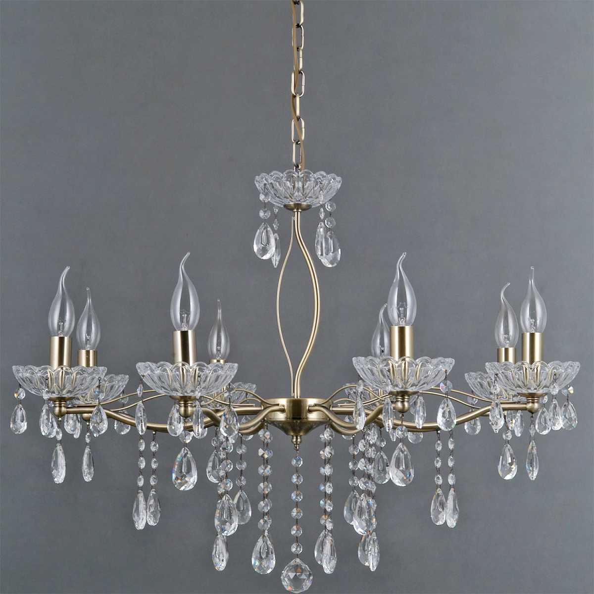 Люстра Illumico IL0265-8PSQ-24 AB CASTOR