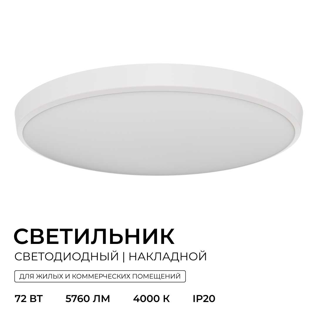 Накладной светодиодный светильник OGM O18-155