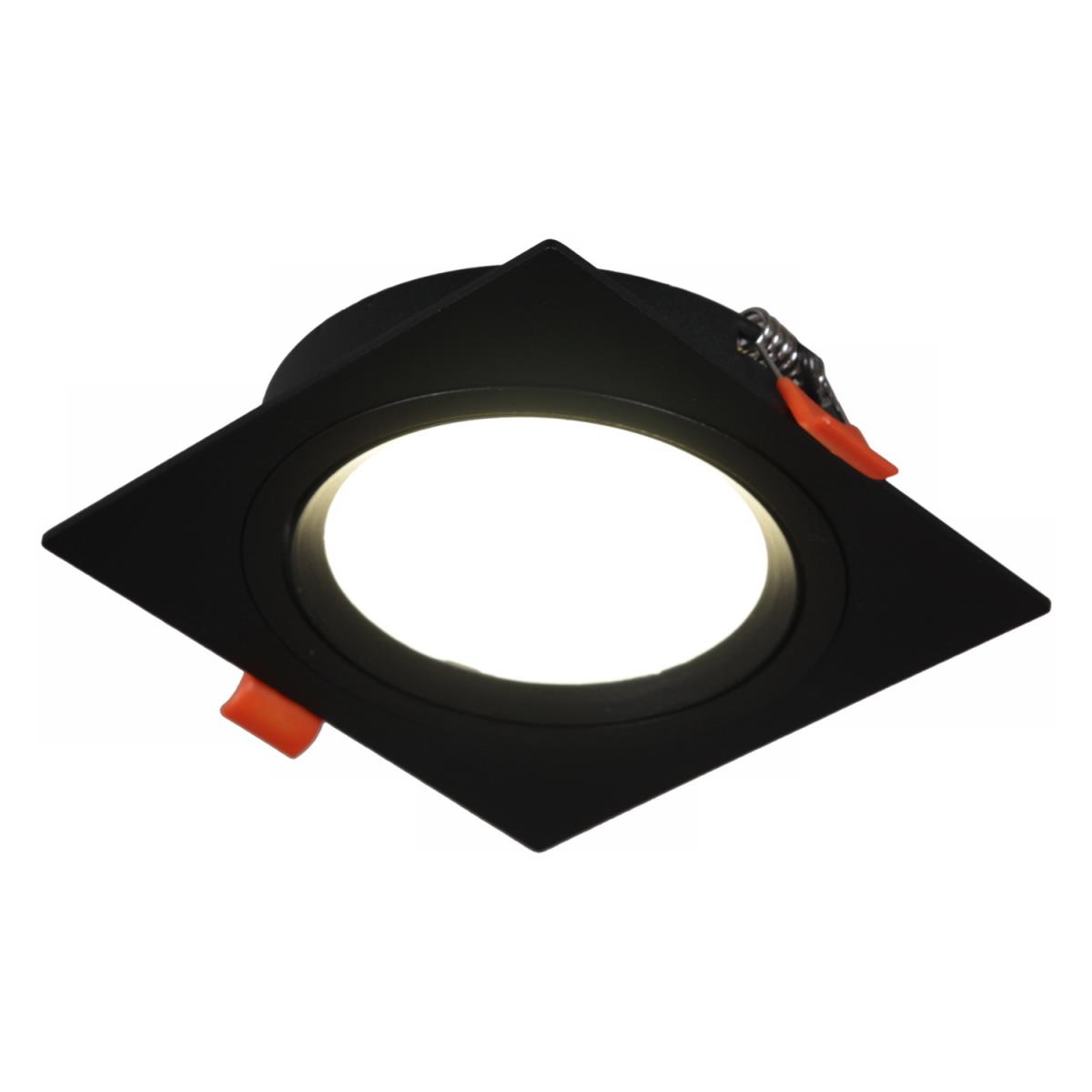 Встраиваемый светильник Reluce Technical 53026-9.0-001LD GX53 BK